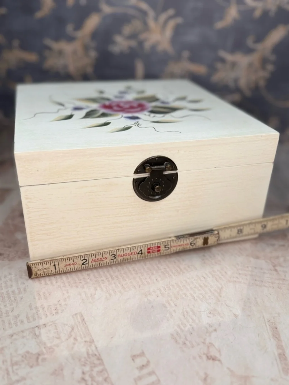 Vintage large wooden